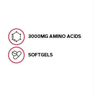 Full Spectrum Anabolic Amino 3000mg - 240 Softgels (80 Servings)